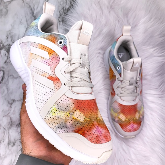 Adidas FortaRun Tie Dye White Sneaker - Picture 8 of 8